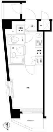 ルーブル品川南大井弐番館の物件間取画像